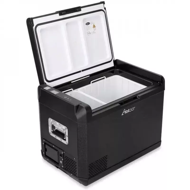 Portable compressor fridge Yolco GCX47 Black — 47L capacity, energy-efficient