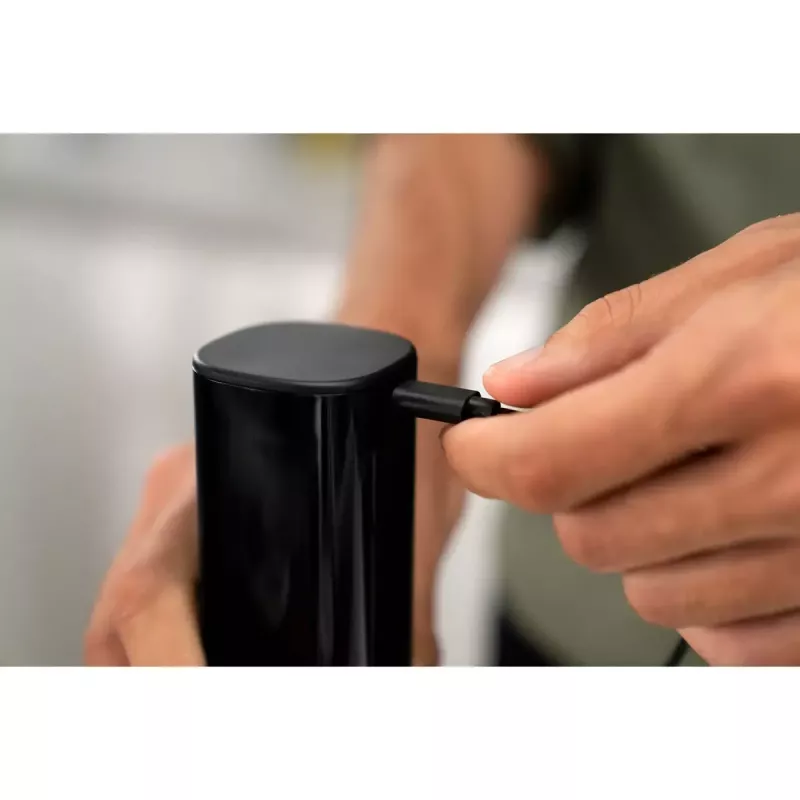 Electric salt and pepper mill ZWILLING ENFINIGY 53103-701-0, black plastic, 200 mm height, Li-Ion battery