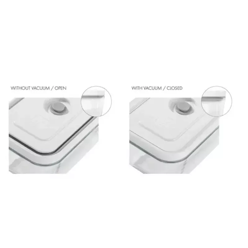 Zwilling Fresh & Save vacuum sealer starter set with glass containers and pump