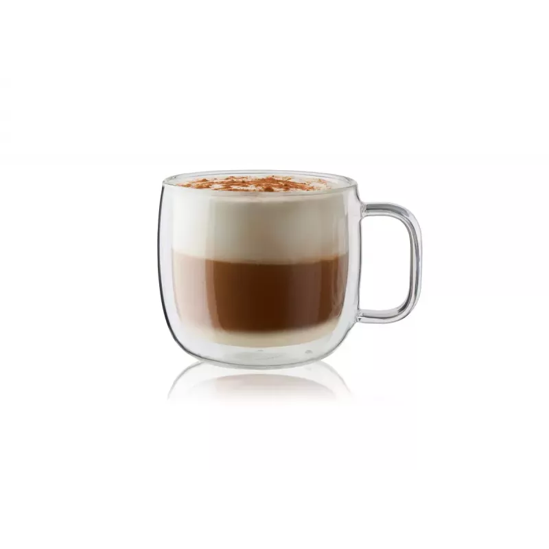 Coffee glass ZWILLING 39500-113-0, transparent glass, set of 2, 450 ml each