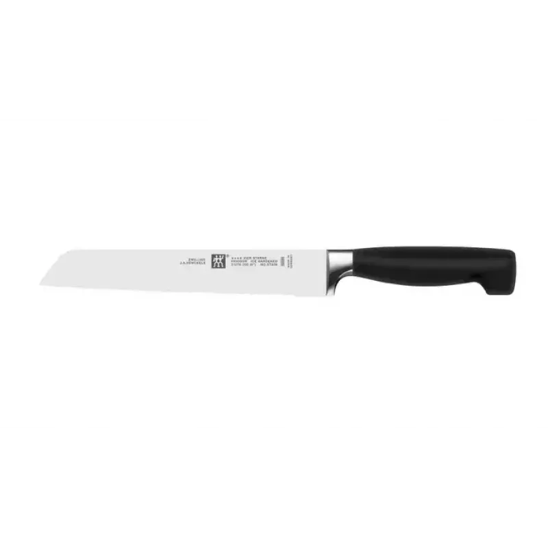 Knife/cutlery block set ZWILLING 35148-507-0 — 7-piece set with chef's knife, bread knife, paring knife, kitchen shears, grey block
