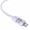 USB charging cable Baseus Gem P10373003511-01 — 2 m, 2.4 A, USB-A to Lightning, purple