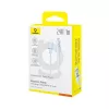 USB cable Baseus Gem P10373003311-00 — 1 m, 2.4A fast charge, Lightning/USB-A, blue, nylon jacket