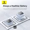 BASEUS Free2pull Expandable USB C To Ip Ligtning Fast Charging Cable 1 M 20 W White