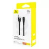 USB A to USB C cable Baseus Flash 2 1m 100W Black, USB PD, 480 Mbps, Nylon