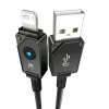 USB-A to Lightning cable Baseus P10355802111-00 — 1 m, 5V/2.4A, USB PD, Aramid fibre, Black