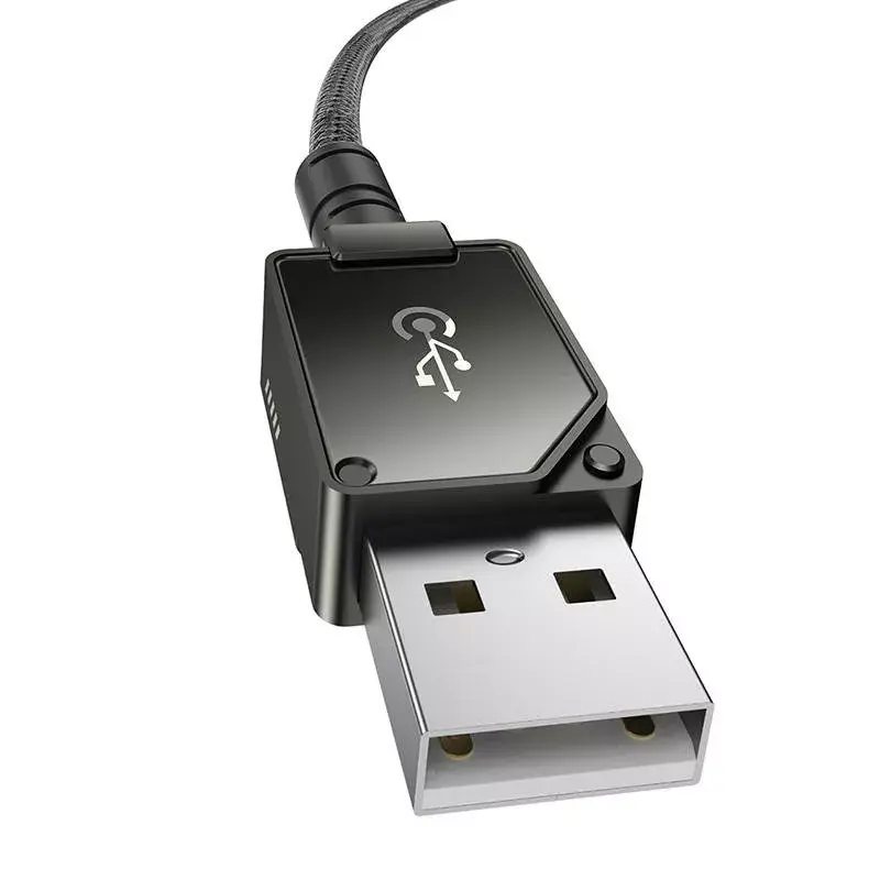 USB-A to Lightning cable Baseus P10355802111-00 — 1 m, 5V/2.4A, USB PD, Aramid fibre, Black