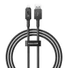 USB-A to Lightning cable Baseus P10355802111-00 — 1 m, 5V/2.4A, USB PD, Aramid fibre, Black