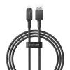USB-A to Lightning cable Baseus P10355802111-00 — 1 m, 5V/2.4A, USB PD, Aramid fibre, Black