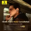 True Wireless in-ear headset Baseus 35 True — Bluetooth 5.3, ANC, 8 h playback (ANC off), 65 h with case, 800 mAh case, USB-C, black