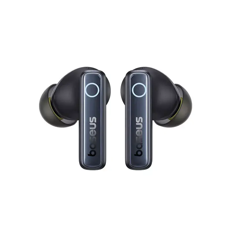 True Wireless in-ear headset Baseus 35 True — Bluetooth 5.3, ANC, 8 h playback (ANC off), 65 h with case, 800 mAh case, USB-C, black