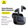 True Wireless in-ear headset Baseus 35 True — Bluetooth 5.3, ANC, 8 h playback (ANC off), 65 h with case, 800 mAh case, USB-C, black