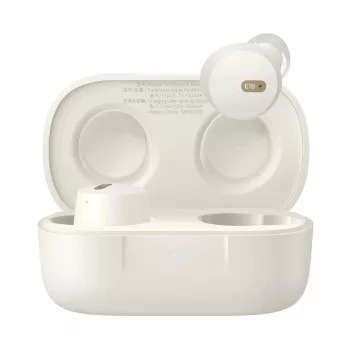 BASEUS True Wireless Headset - Bowie E18 - Stereo (tws) In-ear Calls/music - USB Type-c/ Bluetooth - White