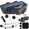 Motorcycle intercom headset FreedConn FX Black — Bluetooth 5.0, IP67, range 2000 m, 30 h talk time