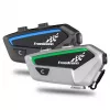 Motorcycle intercom headset FreedConn FX Black — Bluetooth 5.0, IP67, range 2000 m, 30 h talk time