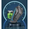 Motorcycle intercom headset FreedConn FX Black — Bluetooth 5.0, IP67, range 2000 m, 30 h talk time