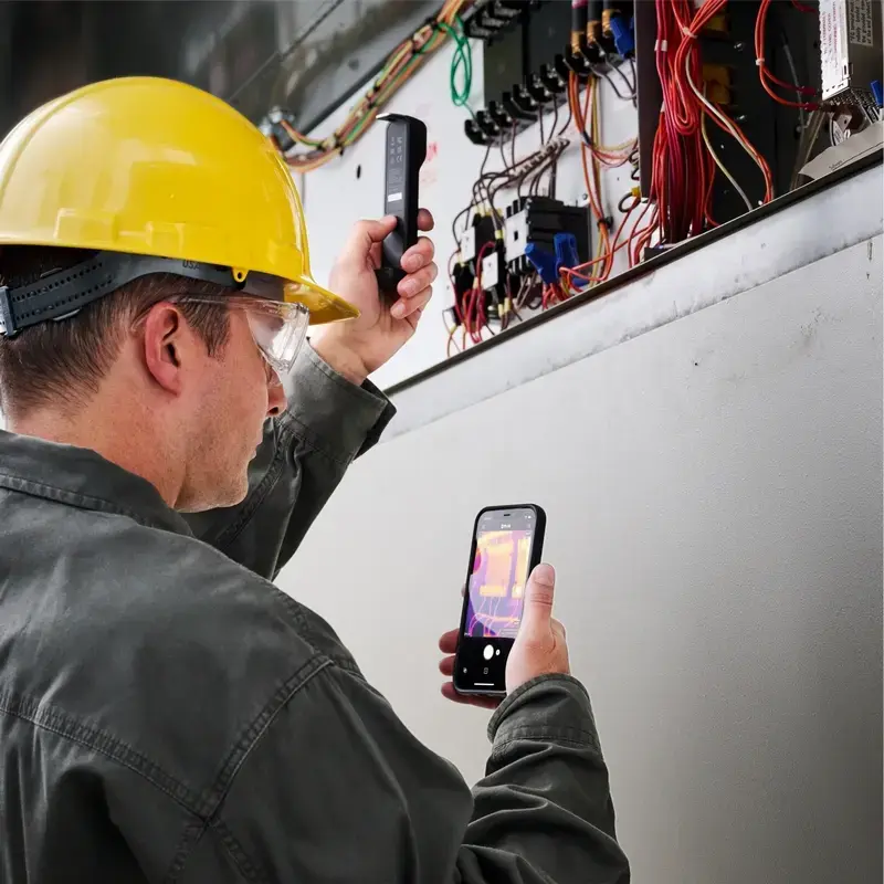 Thermal imaging camera FLIR FOEDGE, 80×60 px, -20 to 120 °C, 8.7 Hz, NETD 70 mK, 12 µm pixel size