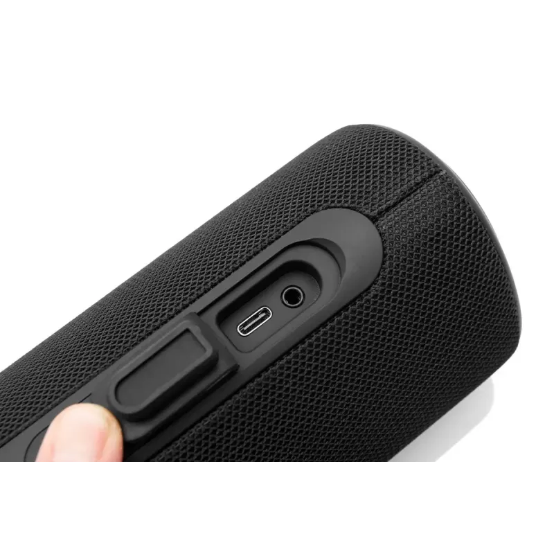 Stereo portable Bluetooth speaker JVC XS-E423B, 24W RMS, IPX5, 4000 mAh, TWS, USB‑C, AUX, black
