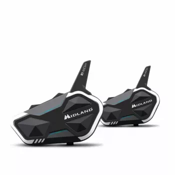 Midland R1 mesh Intercom Maximum range 2000 m Waterproof Black White