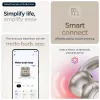 Headset Motorola Moto Buds Loop Bluetooth ear-clip-on binaural, Dolby Atmos, Bluetooth 5.0, ANC, 8 h playback, charging case 520 mAh, beige