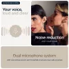 Headset Motorola Moto Buds Loop Bluetooth ear-clip-on binaural, Dolby Atmos, Bluetooth 5.0, ANC, 8 h playback, charging case 520 mAh, beige