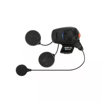 Motorcycle Bluetooth Intercom Sena SMH5-10 — helmet communicator for rider-to-passenger and phone connectivity