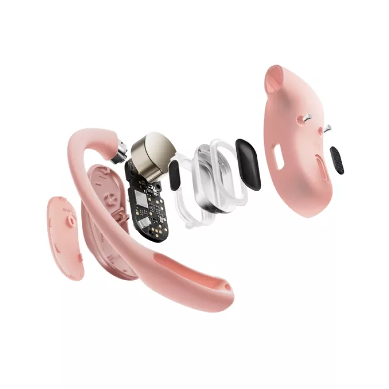 SHOKZ OpenFit Air Headset Wireless Ear-hook Calls/Music/Sport/Everyday Bluetooth Rose