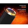 Stereo portable speaker TRACER XtremeBeat TWS — 15 W, IPX6, Bluetooth 5.3, 6 h, AUX/USB, microphone