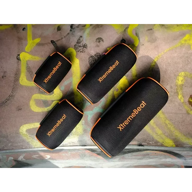 Stereo portable speaker TRACER XtremeBeat TWS — 15 W, IPX6, Bluetooth 5.3, 6 h, AUX/USB, microphone