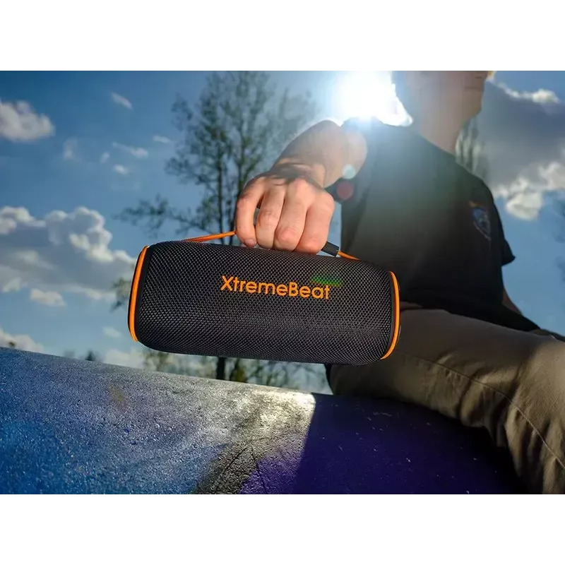 Stereo portable speaker TRACER XtraVox XL TWS BT RGB — 25W RMS, IPX6, Bluetooth 5.3, AUX, USB-A