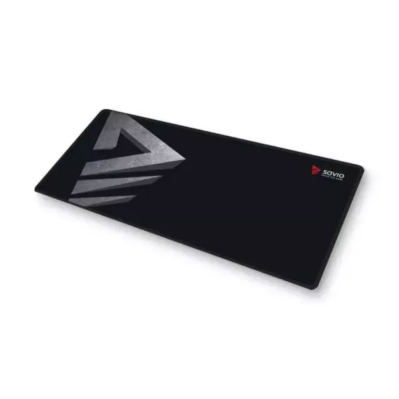 Gaming mouse pad SAVIO Precision Control L — 700×300×3 mm, rubber, black, patterned surface