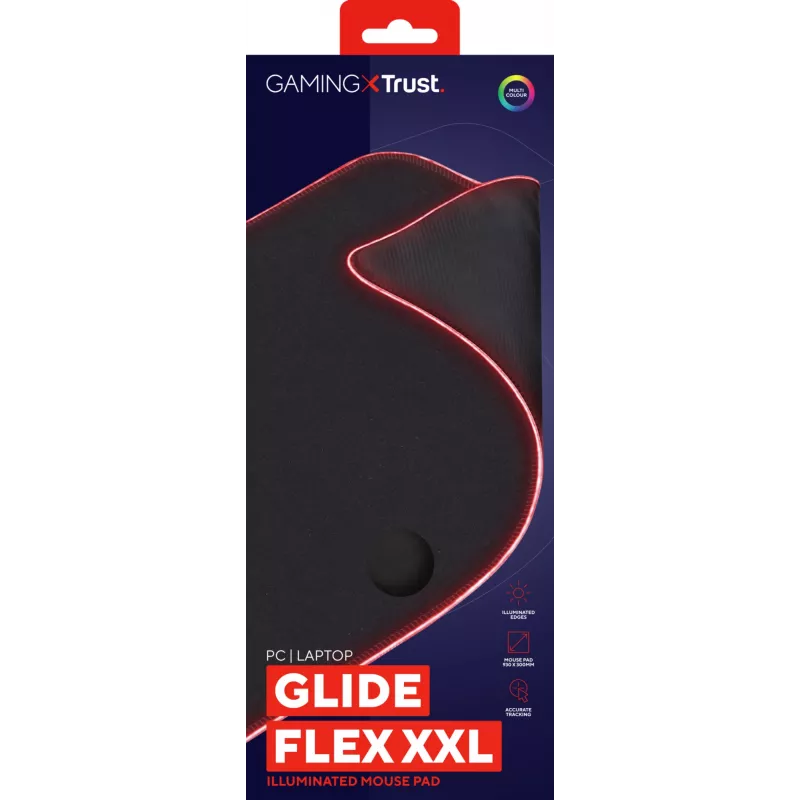 Trust GXT 764 Glide-Flex XXL Gaming mouse pad Black