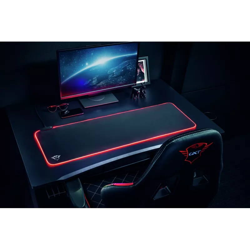 Trust GXT 764 Glide-Flex XXL Gaming mouse pad Black