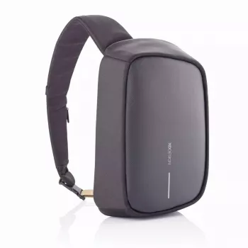 Anti-theft backpack XDDESIGN Bobby Sling — Black, water-resistant, RFID pockets, tablet compartment, 4 L, 530 g