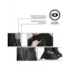 Casual backpack XDDESIGN Urban Grey Fabric — 27 L, water-repellent, 15.6 inch laptop compartment, TSA lock