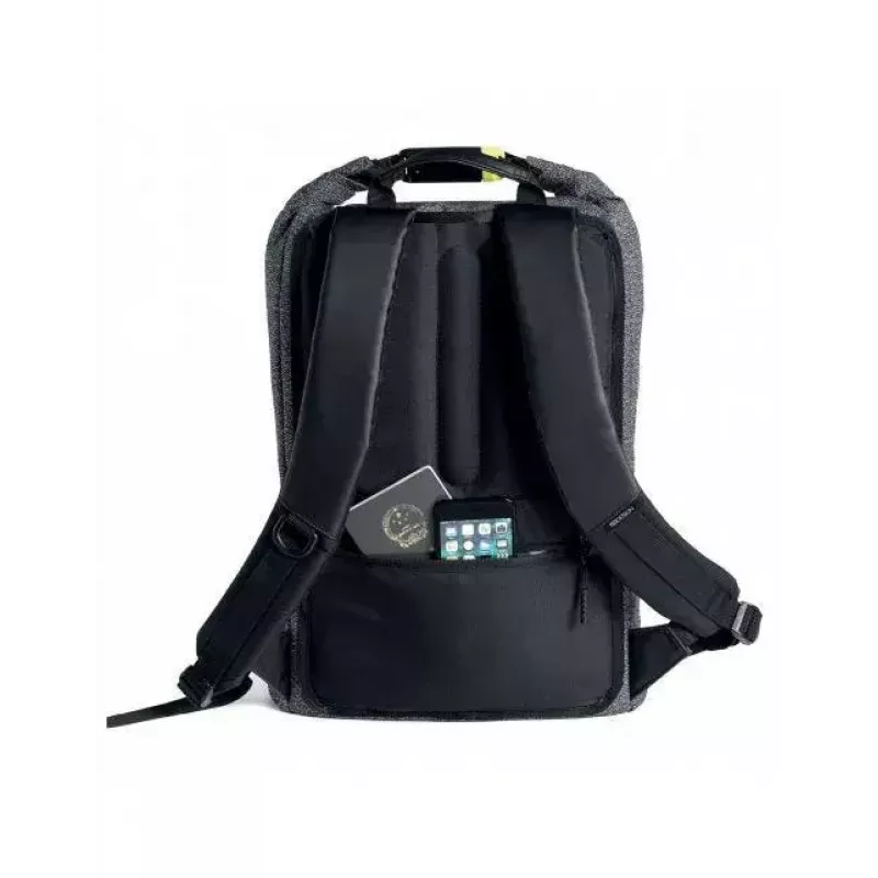 Casual backpack XDDESIGN Urban Grey Fabric — 27 L, water-repellent, 15.6 inch laptop compartment, TSA lock
