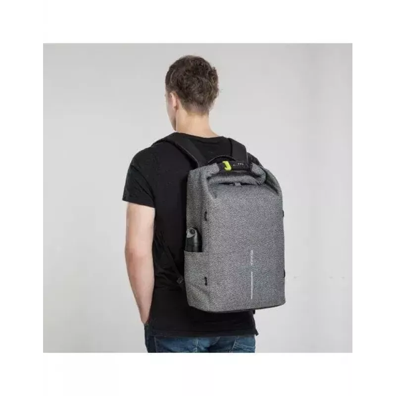 Casual backpack XDDESIGN Urban Grey Fabric — 27 L, water-repellent, 15.6 inch laptop compartment, TSA lock