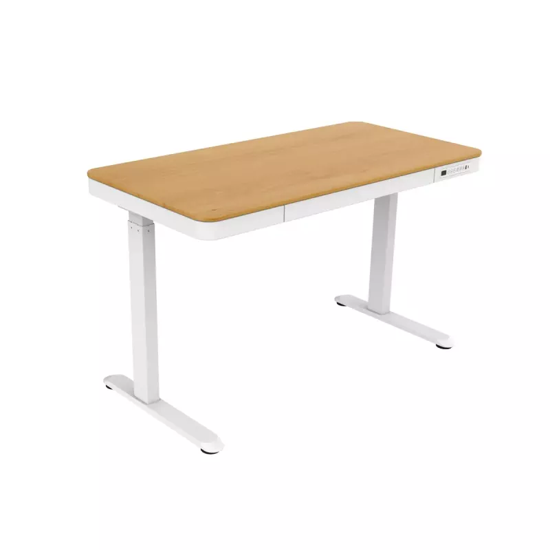 Tuckano Electric height adjustable desk ET119W-C white/oak