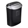 Paper shredder ActiveJet ASH-1201D, strip cut 5 x 38 mm, 22 cm entry, 12-sheet capacity, 25 L basket, P-3, black