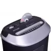 Paper shredder ActiveJet ASH-1201D, strip cut 5 x 38 mm, 22 cm entry, 12-sheet capacity, 25 L basket, P-3, black
