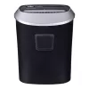 Paper shredder ActiveJet ASH-1201D, strip cut 5 x 38 mm, 22 cm entry, 12-sheet capacity, 25 L basket, P-3, black
