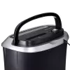 Paper shredder ActiveJet ASH-1201D, strip cut 5 x 38 mm, 22 cm entry, 12-sheet capacity, 25 L basket, P-3, black