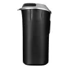 Paper shredder ActiveJet ASH-1201D, strip cut 5 x 38 mm, 22 cm entry, 12-sheet capacity, 25 L basket, P-3, black