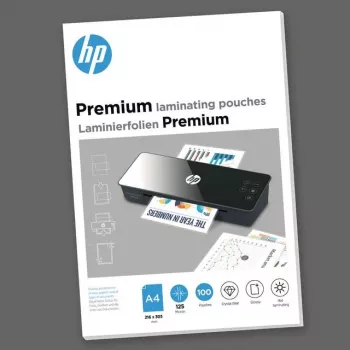 Laminating pouches HP 9124, A4 format, max film thickness 125 µm, 100 pcs