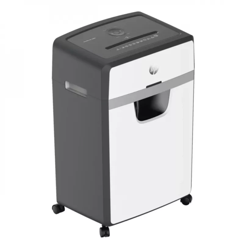 HP 2808 paper shredder Micro-cut shredding 65 dB 22 cm White, Black