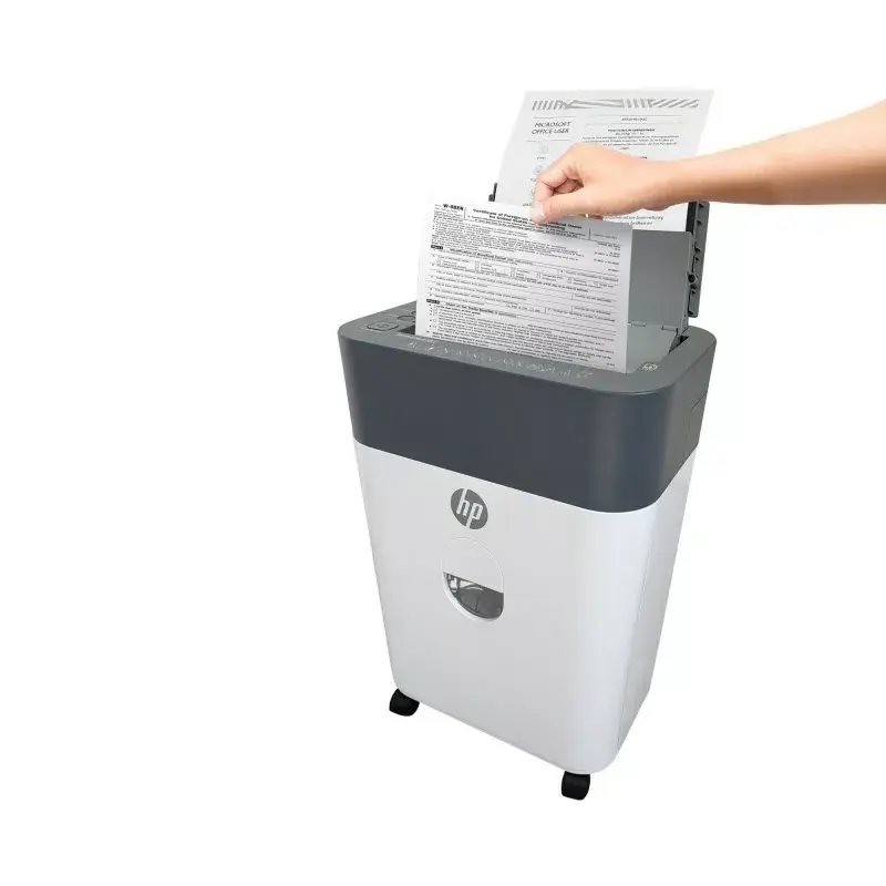 HP OneShred Auto 100CC paper shredder Cross shredding 68 dB 22 cm White