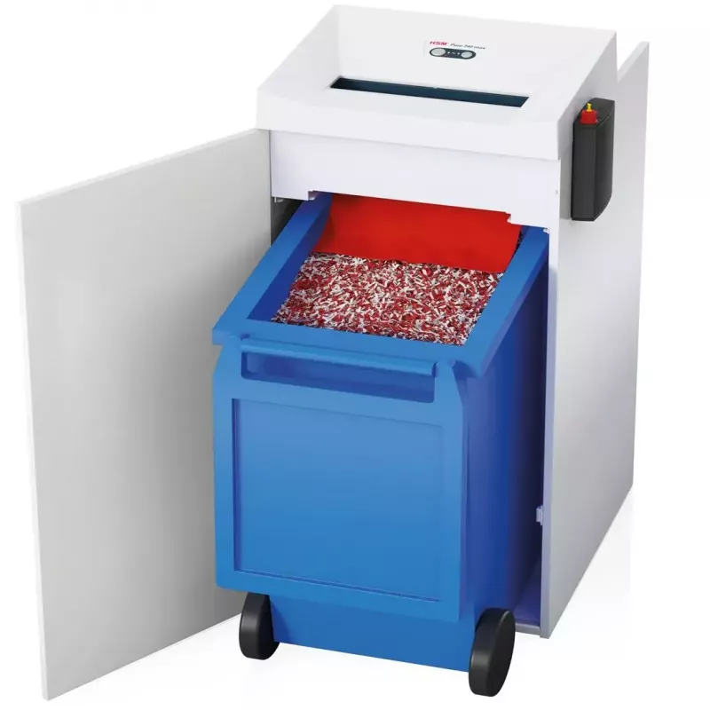 Paper shredder HSM PURE 740, cross-cut 4.5 x 30 mm, capacity 20–22 sheets
