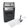 Shredder REXEL Momentum X312-SL — particle-cut 5 x 42 mm, 12-sheet capacity, 23 L basket, buttons control