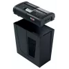 Paper shredder REXEL Secure S5 — strip shredder, 5-sheet capacity, 6 mm cut, 10 L bin, P-2 security, black
