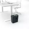 Paper shredder REXEL Secure S5 — strip shredder, 5-sheet capacity, 6 mm cut, 10 L bin, P-2 security, black